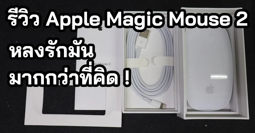 รีวิว Apple Magic Mouse 2 กับคนที่เพิ่งตัดใจลองซื้อใช้
